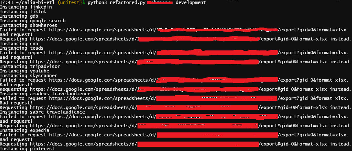 running terminal pic